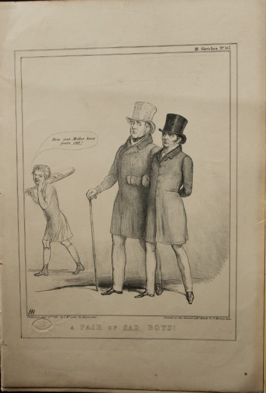 John Doyle (HB) - Original engraving from Political Sketches 1830-1840 (1 of 1)