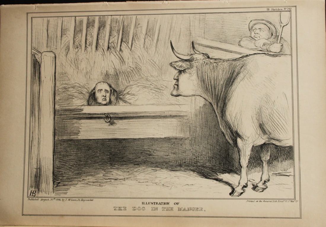 John Doyle (HB) - Original engraving from Political Sketches 1830-1840 (1 of 1)
