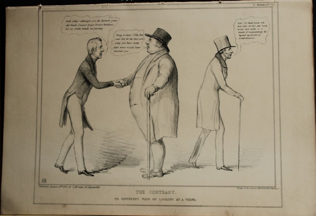 John Doyle (HB) - Original engraving from Political Sketches 1830-1840 (1 of 1)
