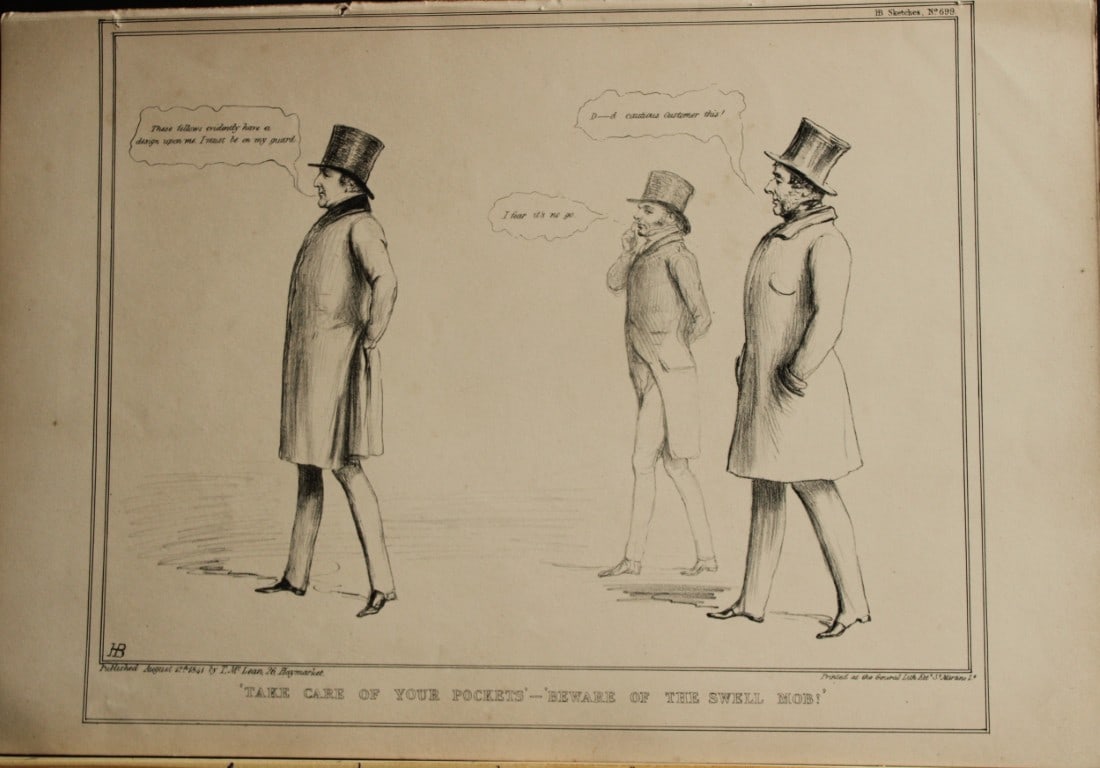 John Doyle (HB) - Original engraving from Political Sketches 1830-1840: This engraving was drawn and lithographed by John Doyle known by his pen name HB. Published by: Thomas McLean 26 Haymarket 1838.John Doyle was one of the most famous and prolific illustrators of the 1