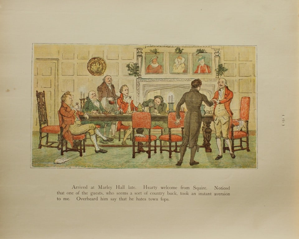 Randolph Caldecott - Illustrations from The Graphic 1888 (1 of 1)