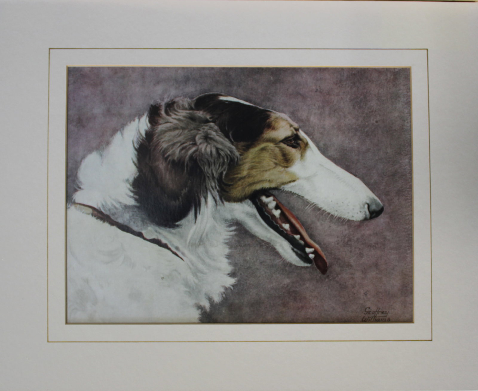 Geoffrey Williams - Borzoi c1930: Geoffrey Williams - Borzoi c1930