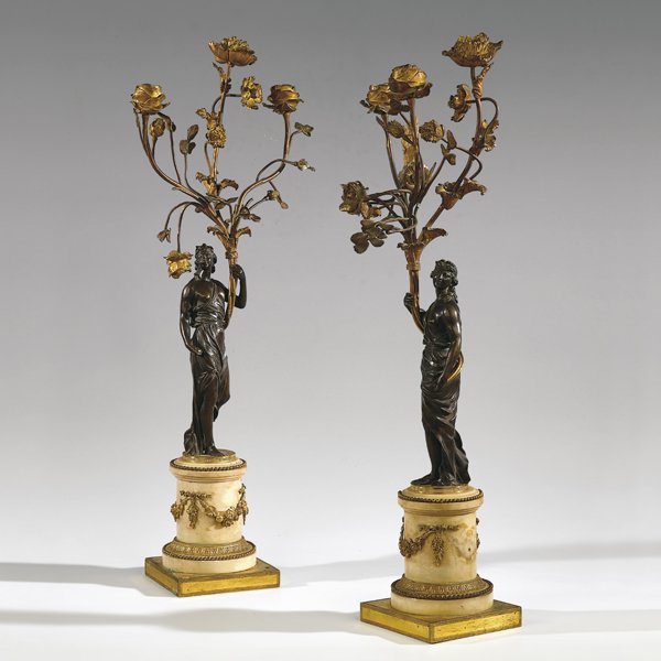 COPPIA DI CANDELABRI