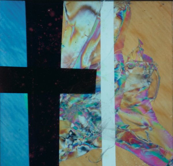 BRUNO MUNARI: 1907-1998 - SENZA TITOLO, Stampa a colori, cm 30x30.Firma a pennarello in basso a destra.