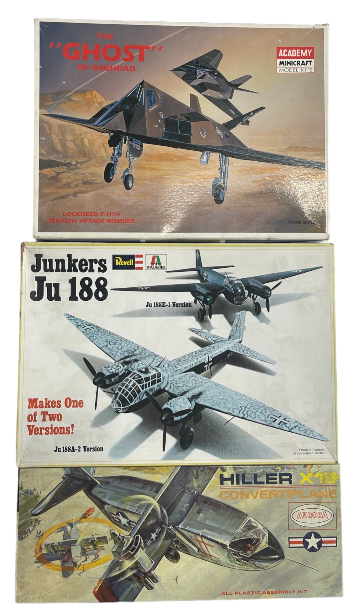 Lot of 3 | Vintage Aircraft Model Kits (1 of 2)