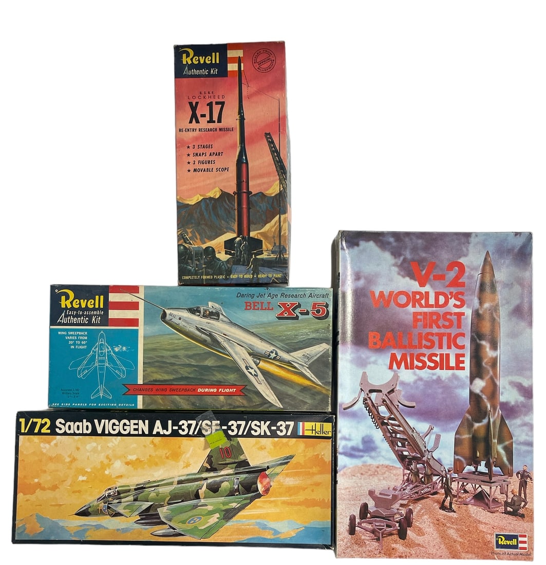 Lot of 4 | Vintage Model Kits (1 of 2)