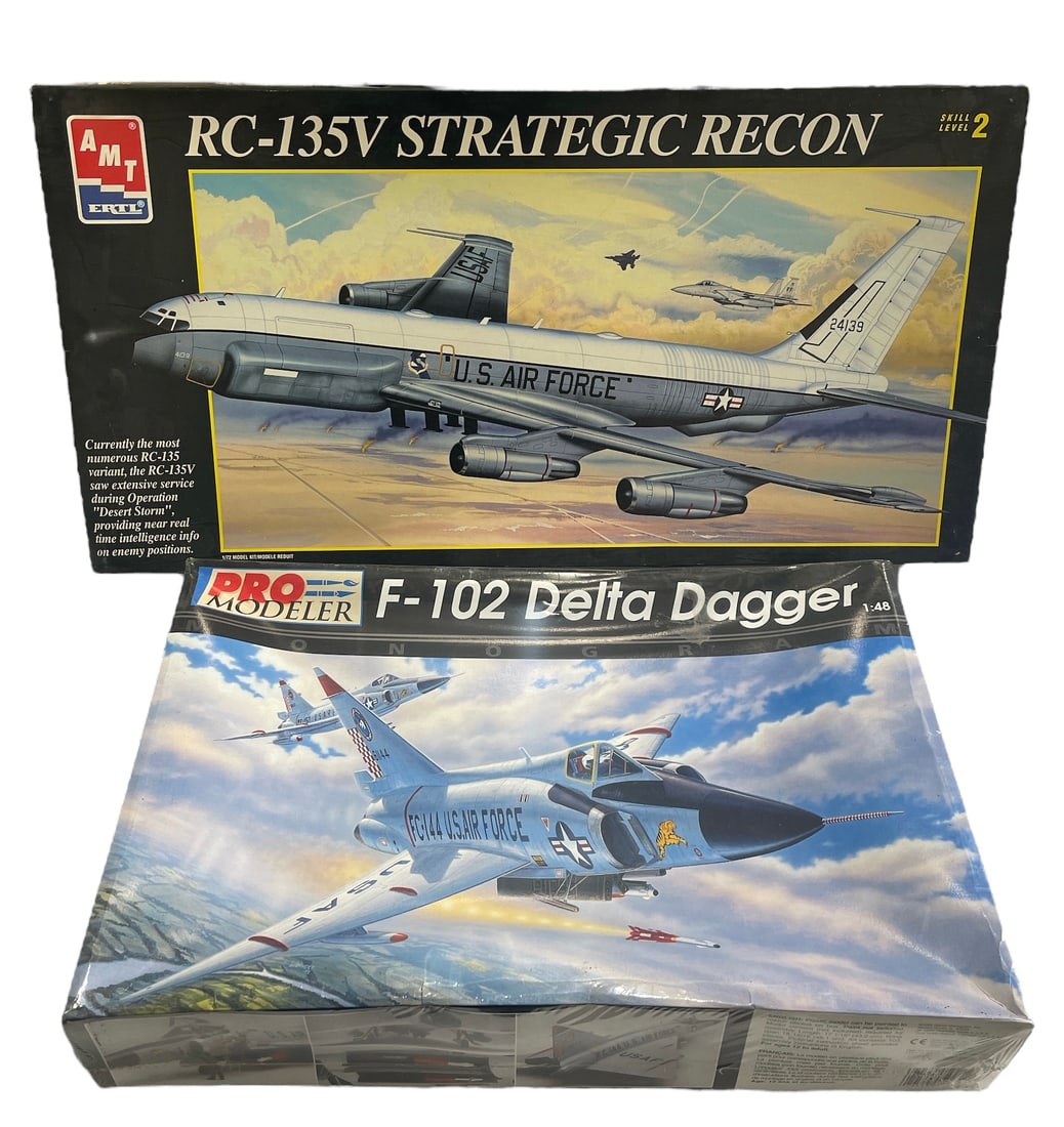 Lot of 2 | Vintage Aircraft Model Kits (1 of 2)