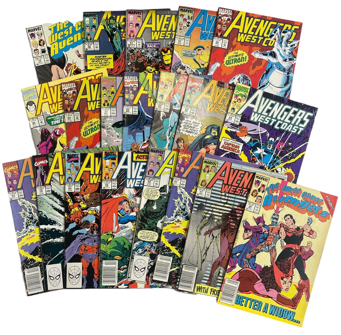 Lot of 20 | Vintage Marvel Comics Book Collection (1 of 5)