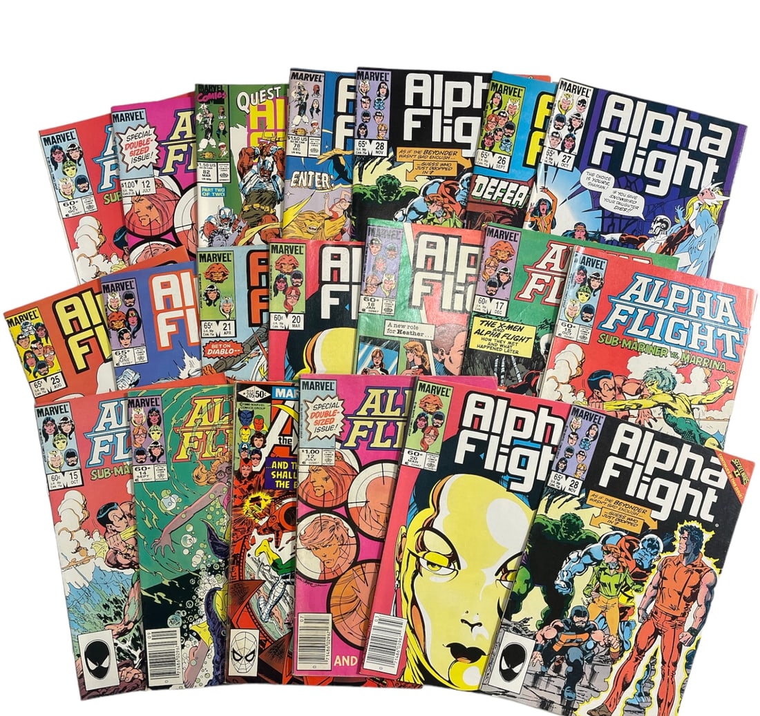 Lot of 20 | Vintage Marvel Comics Book Collection (1 of 5)