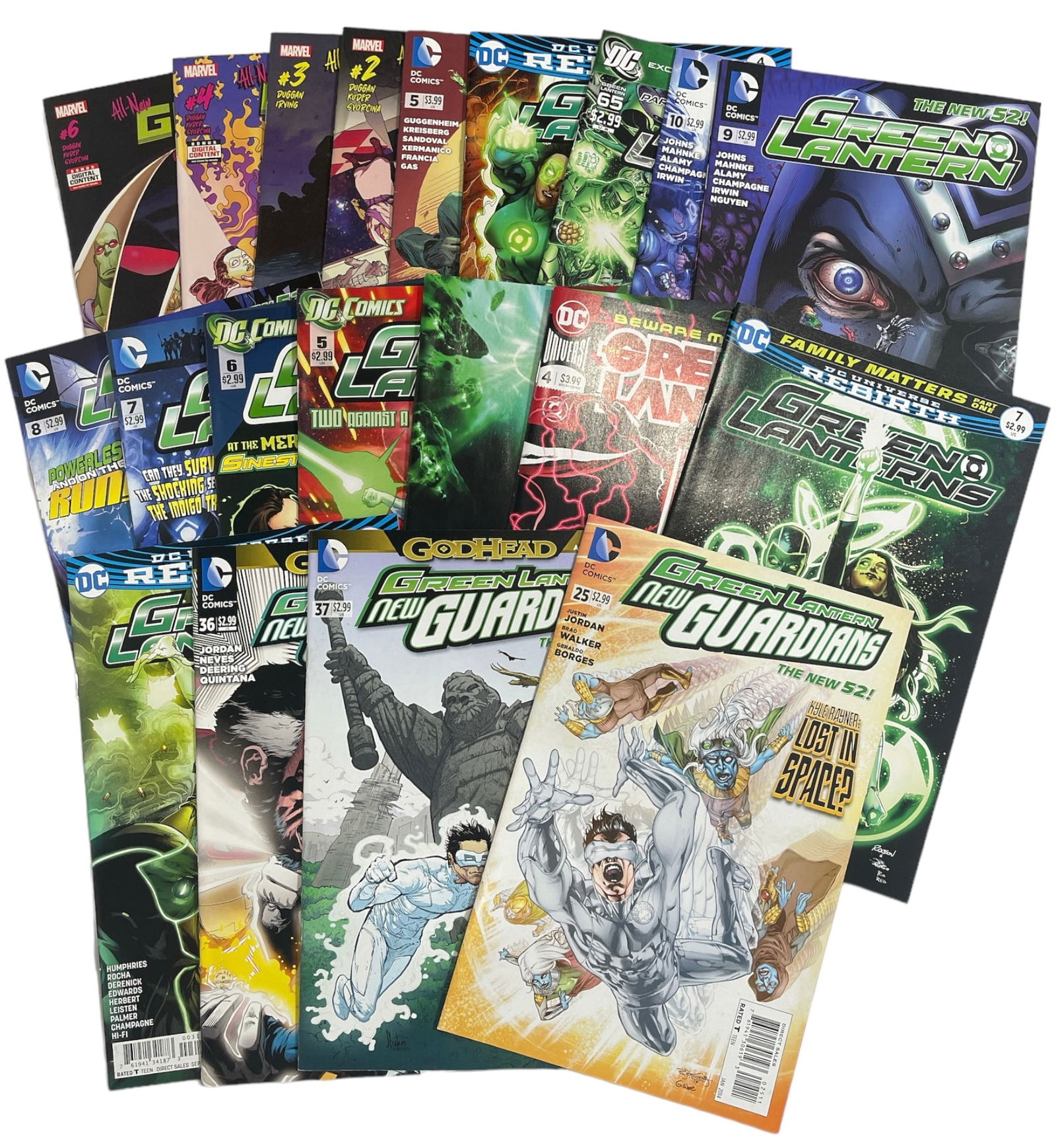 Lot of 20 | DC and Marvel Comics Book Collection (1 of 5)