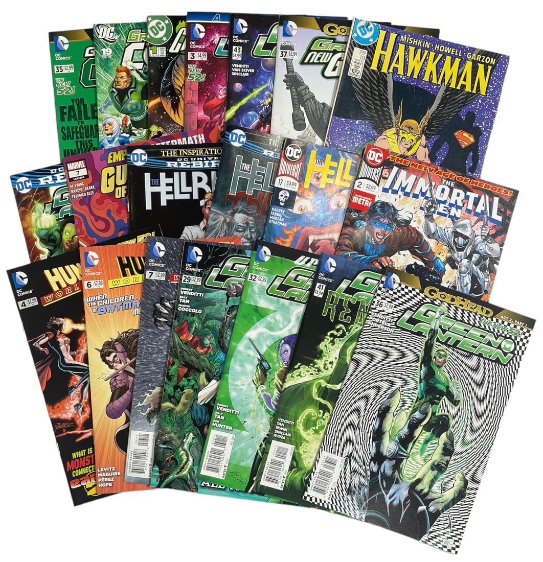 Lot of 20 | Vintage DC and Marvel Comics Book Collection (1 of 5)