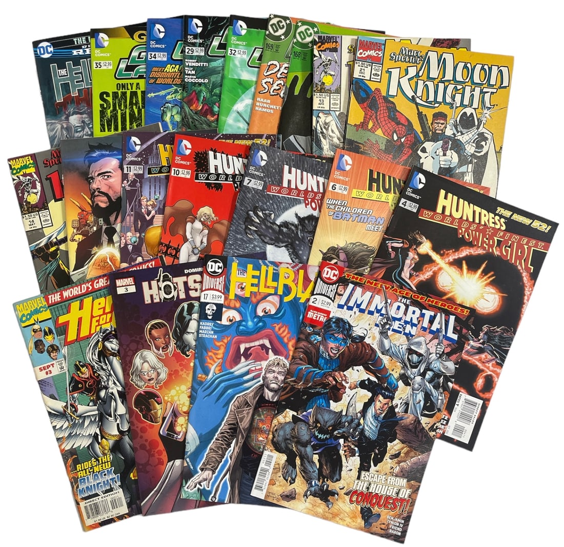 Lot of 20 | Vintage DC and Marvel Comics Book Collection (1 of 5)