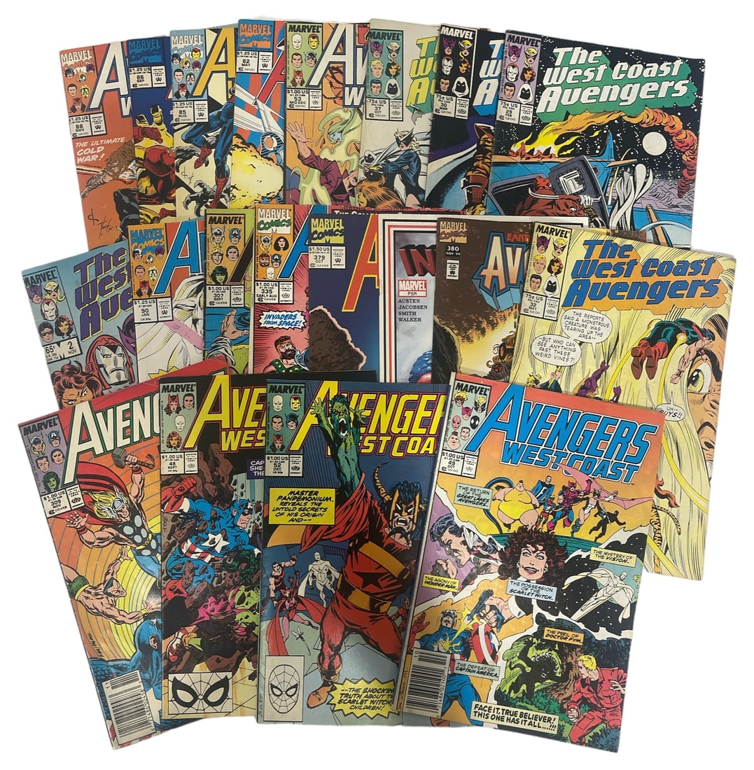 Lot of 20 | Vintage Marvel Comics Book Collection (1 of 5)