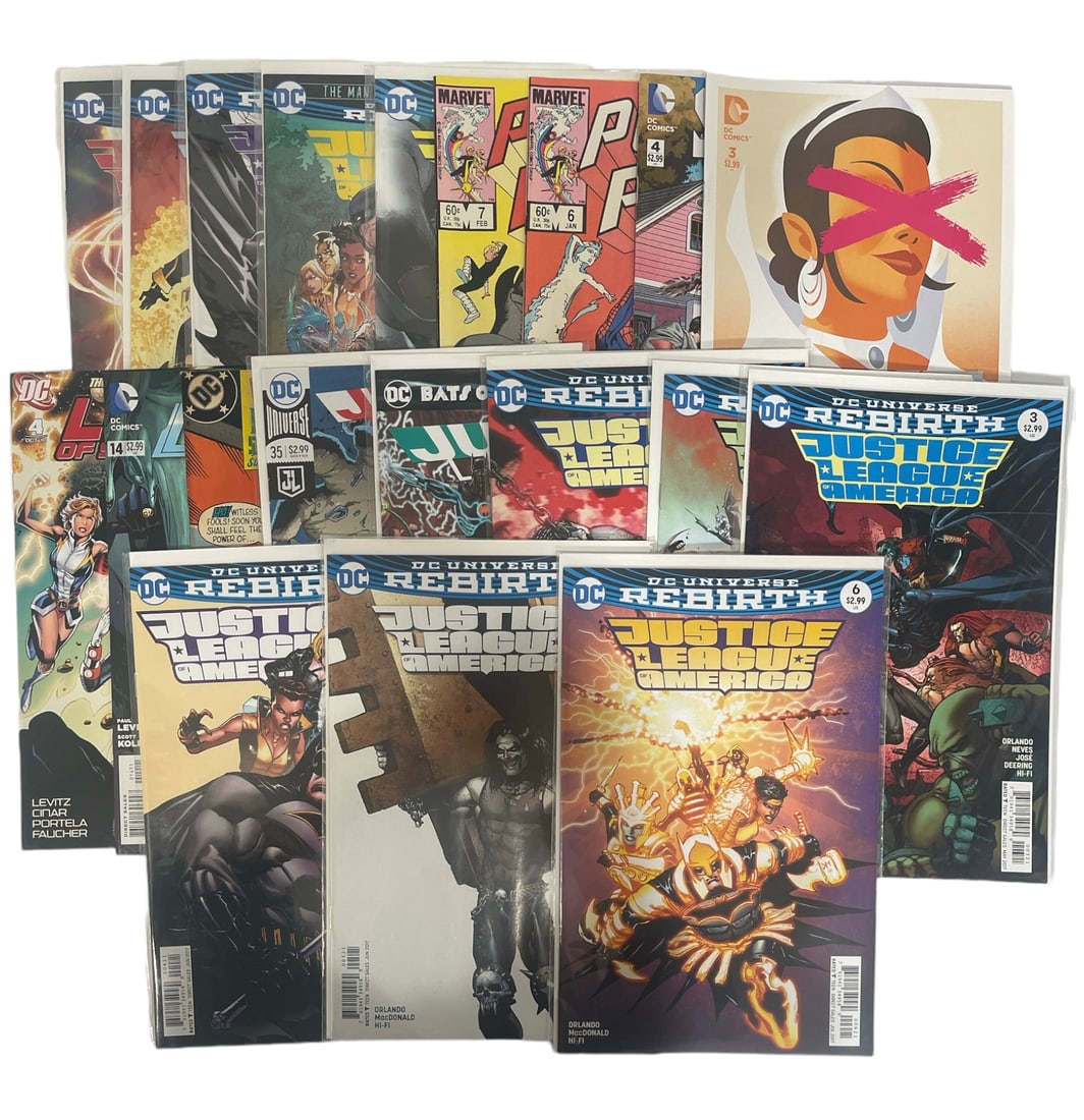 Lot of 20 | Vintage DC and Marvel Comics Book Collection (1 of 5)