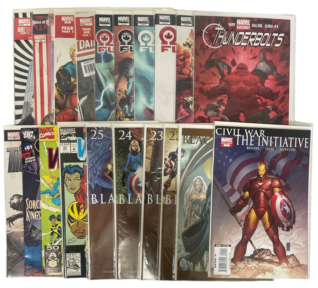 Lot of 20 | DC and Marvel Comics Book Collection (1 of 5)