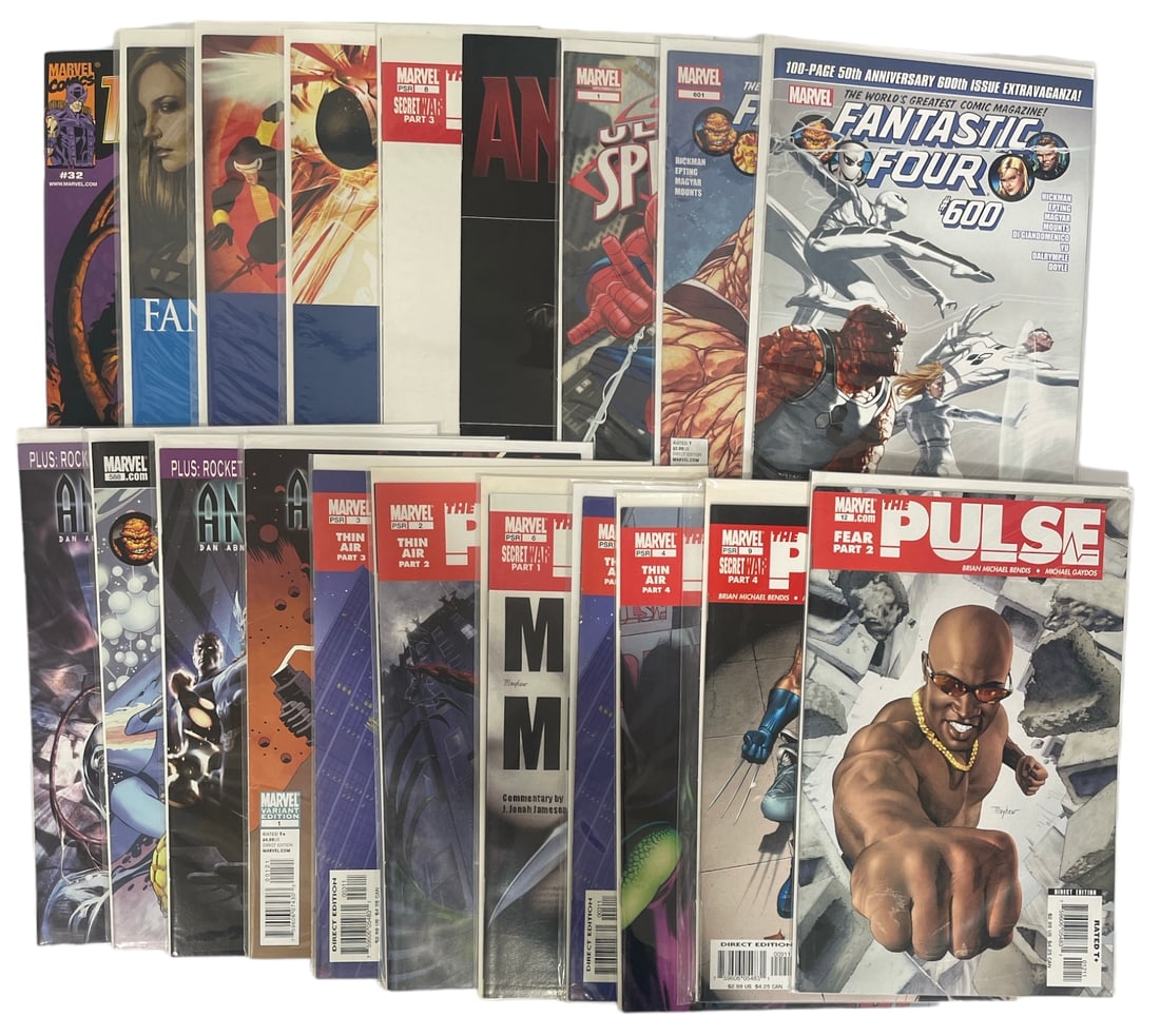 Lot of 20 | Vintage Marvel Comics Book Collection (1 of 5)