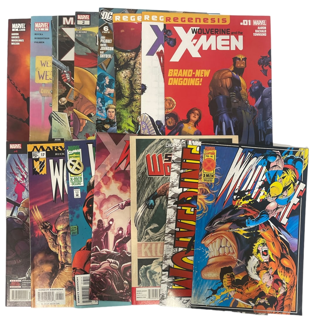 Lot of 15 | Vintage DC and Marvel Comics Book Collection (1 of 4)