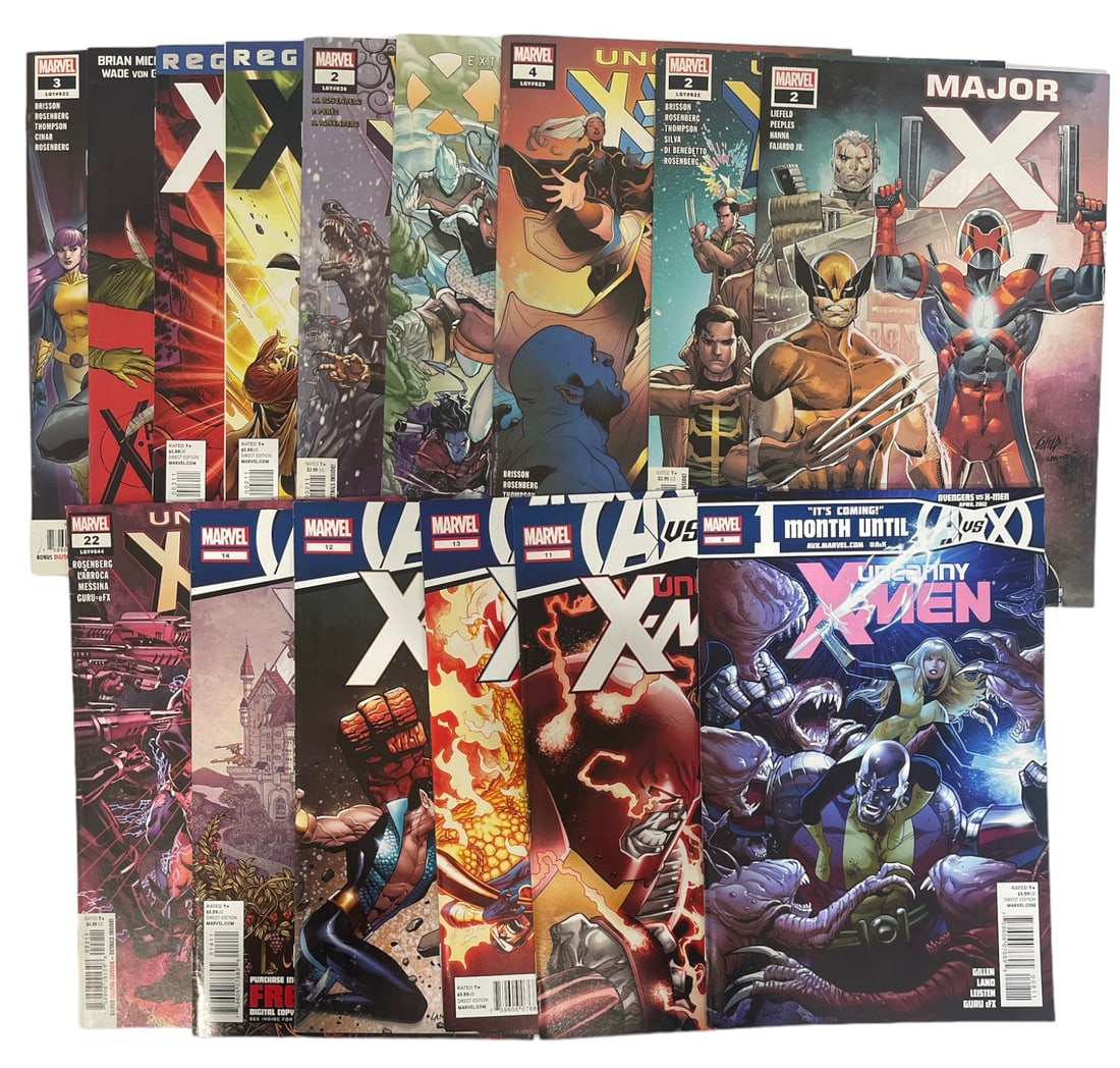 Lot of 15 | Vintage Marvel Comics Book Collection (1 of 4)