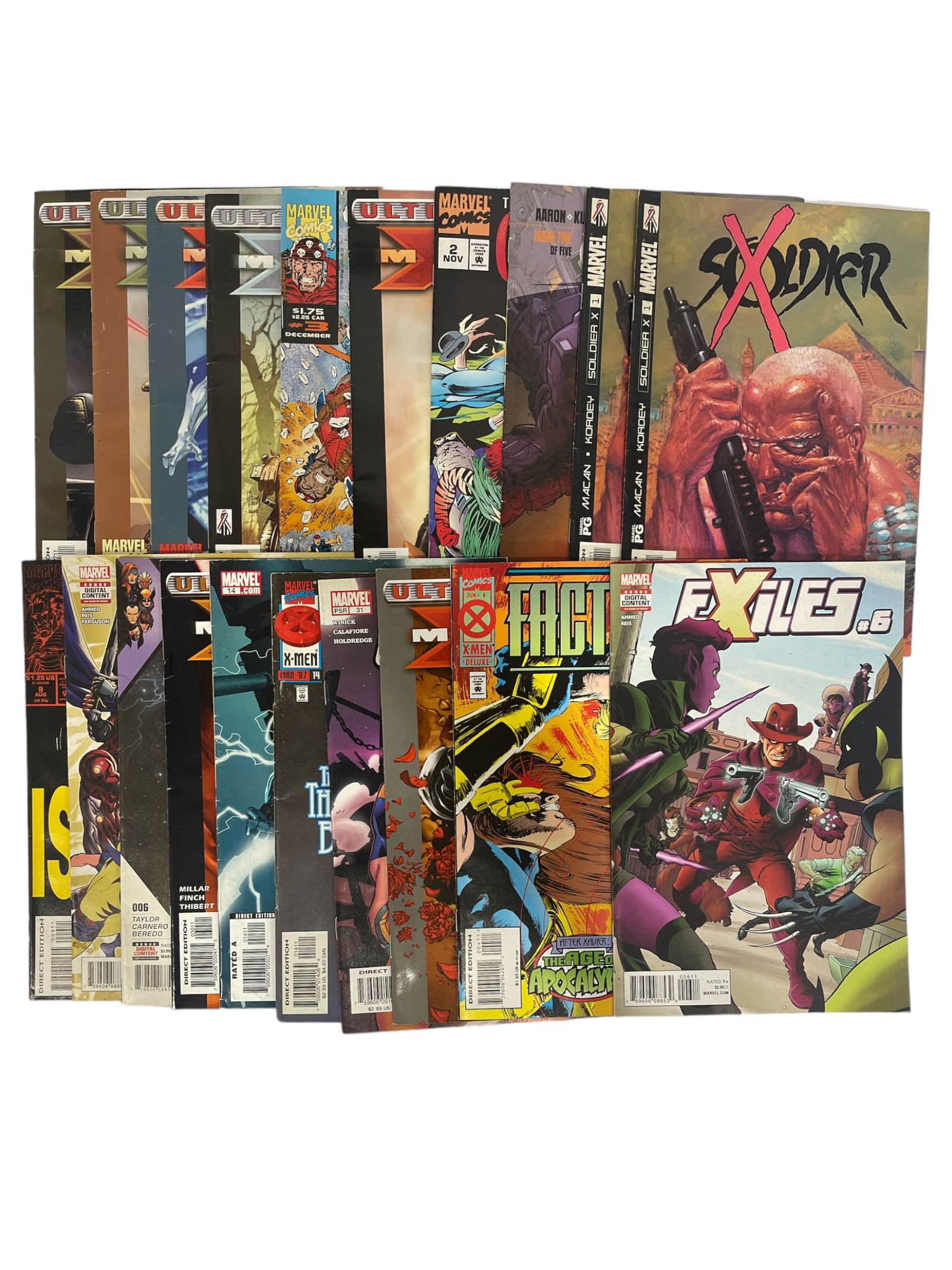 Lot of 20 | Vintage Marvel Comics Book Collection (1 of 5)