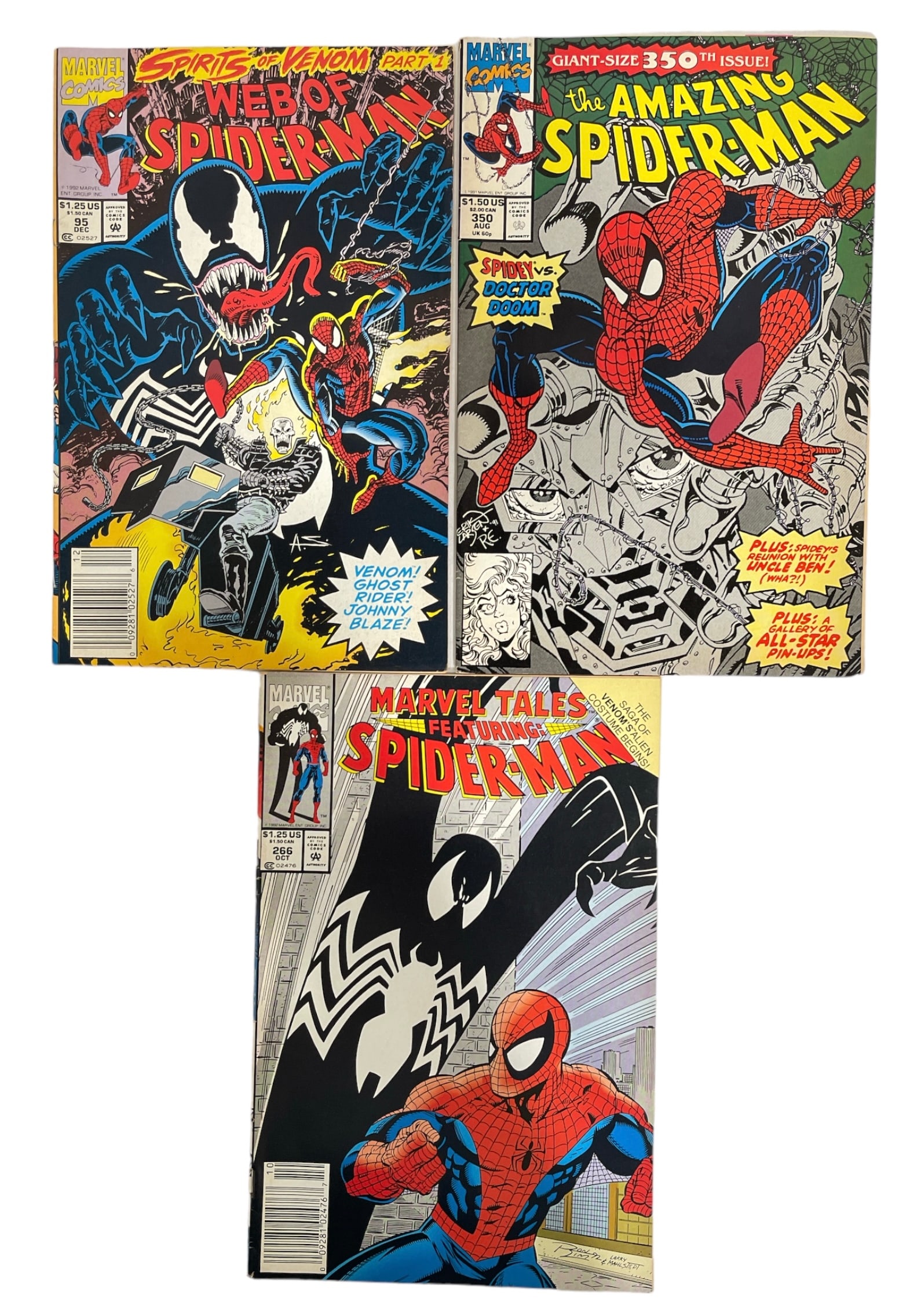 Lot of 3 | Vintage Marvel Comics | The Amazing Spider-Man (1 of 10)
