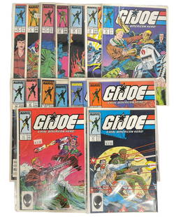 Lot of 15 | Vintage Marvel Comics | G.I Joe Book Collection: Vintage Marvel Comics | G.I Joe Book Collection