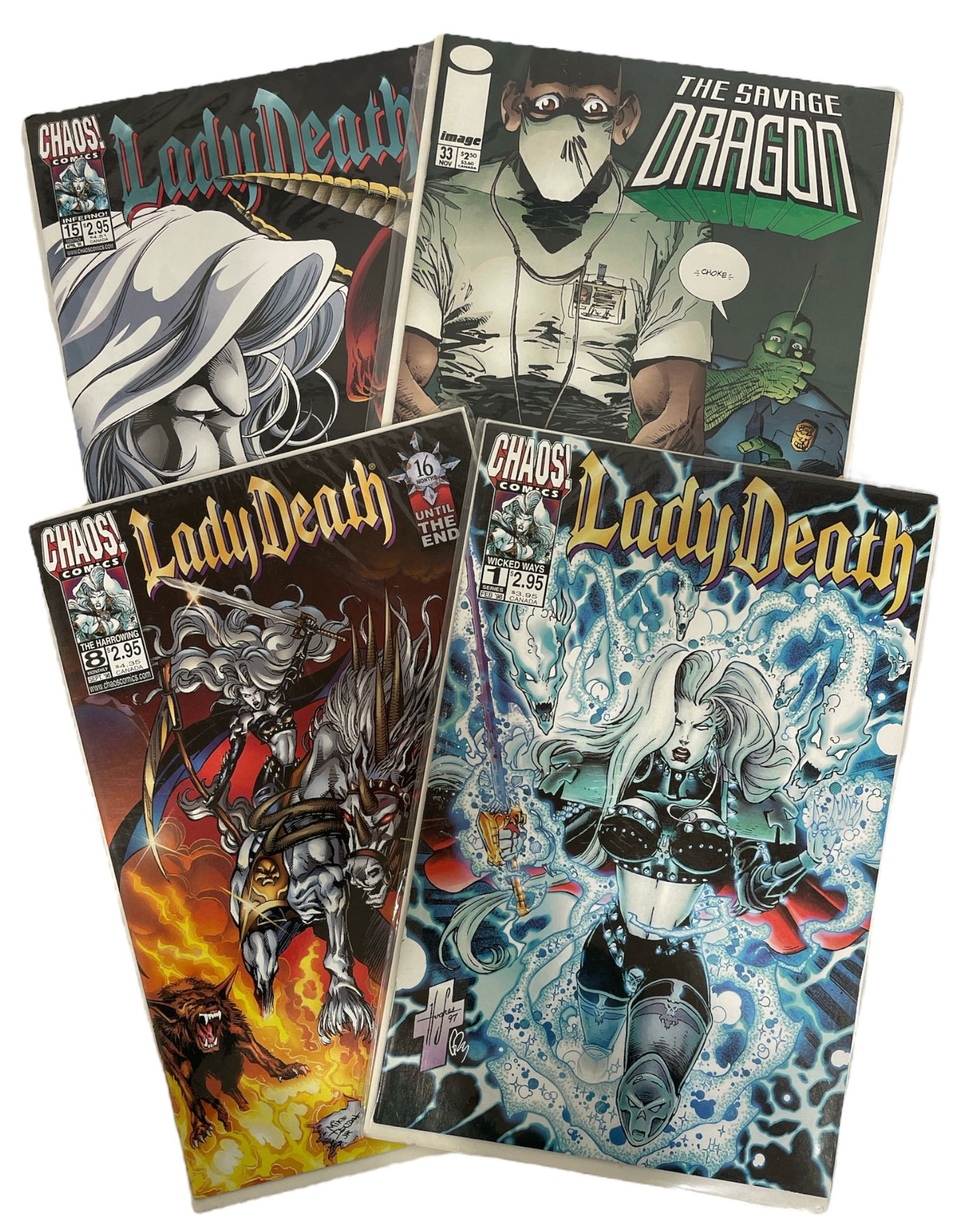 Lot of 4 | Image and Chaos Comics Book Collection (1 of 3)