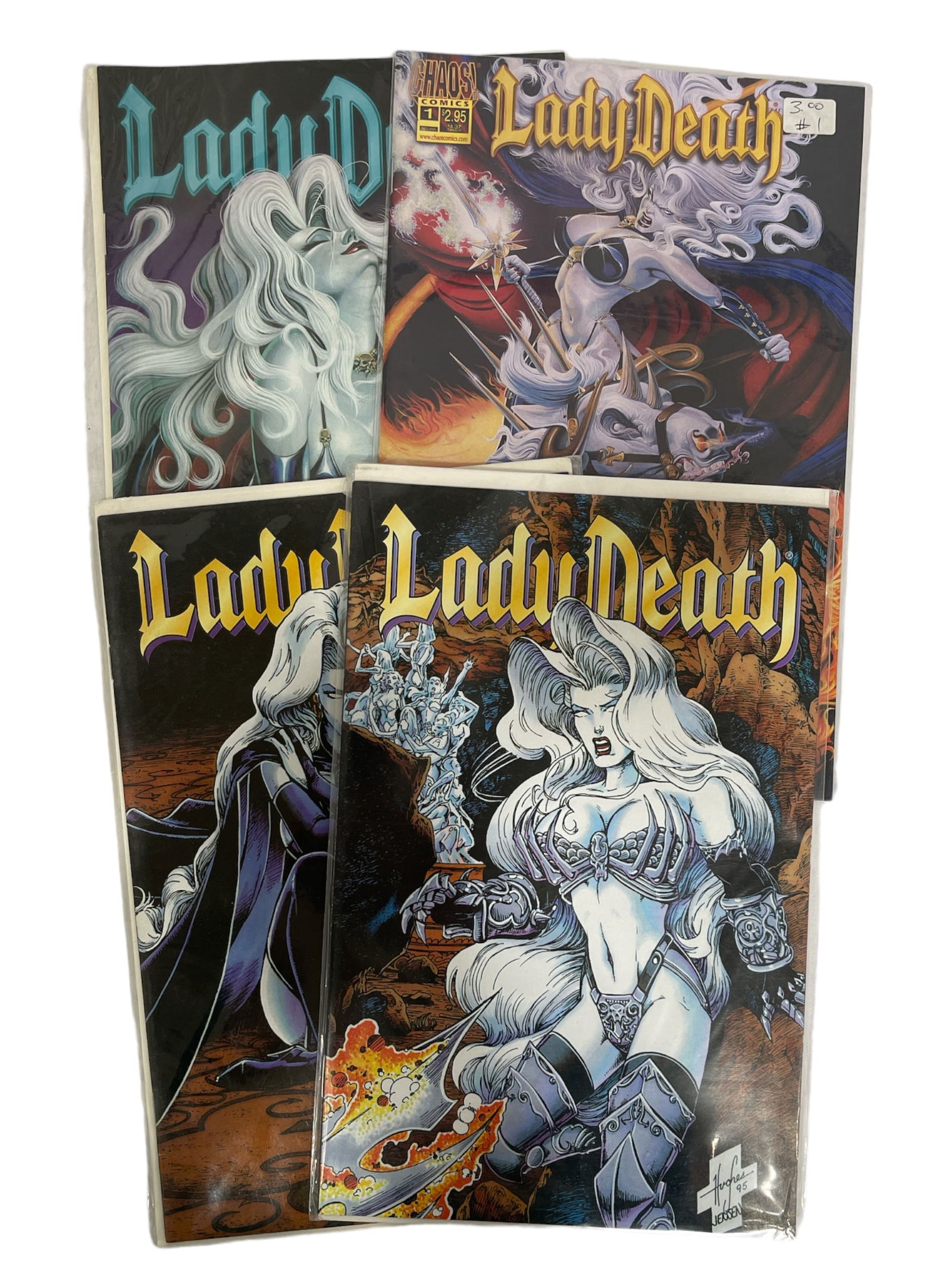 Lot of 4 | Chaos Comics Book Collection (1 of 3)