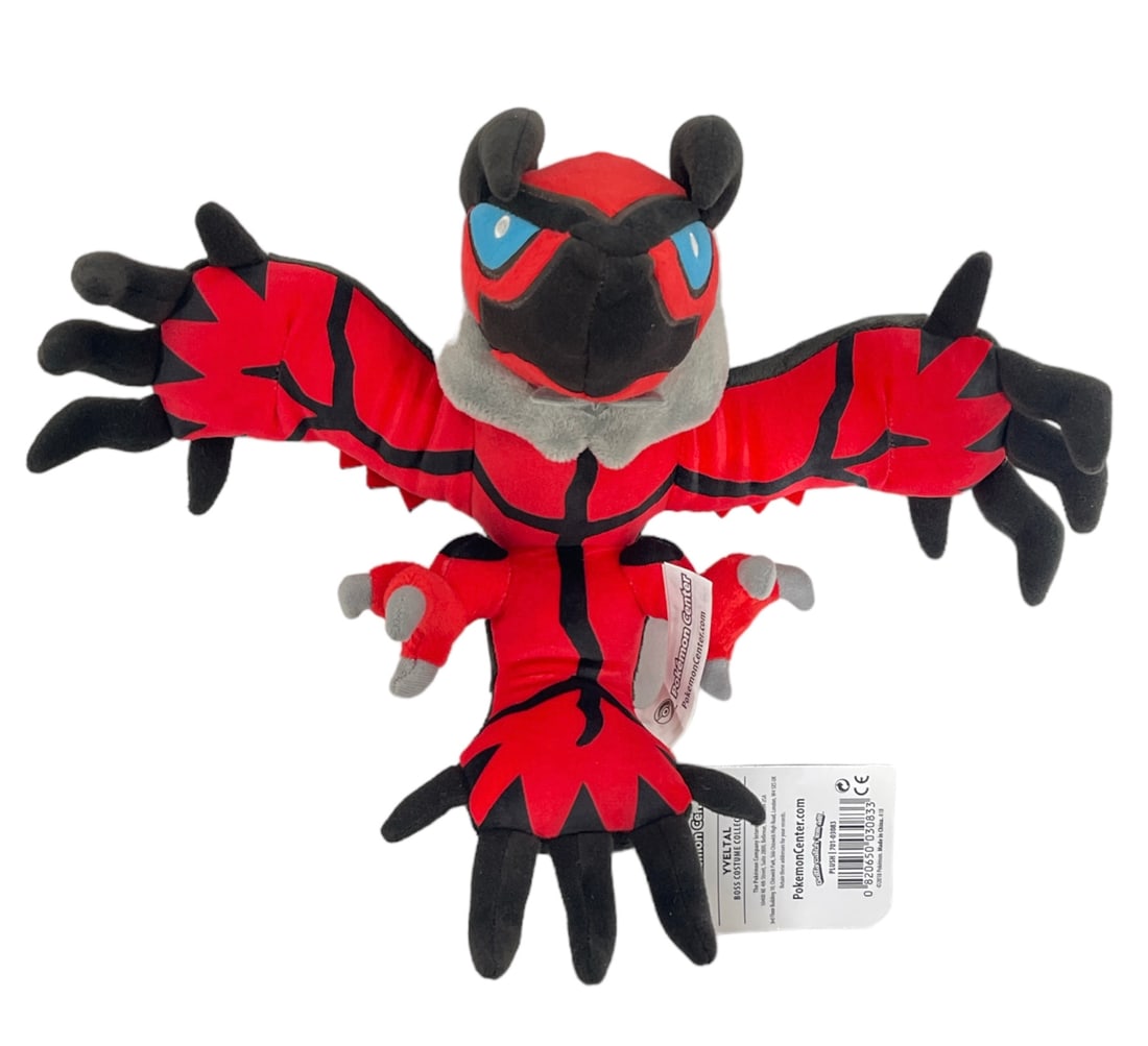 Pokemon Center | Yveltal Boss Costume Collection Plush: Yveltal Boss Costume Collection Plush