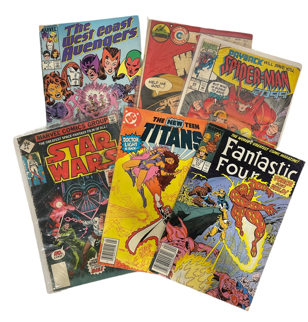 Lot of 8 | Vintage Comic Book Collection (1 of 4)