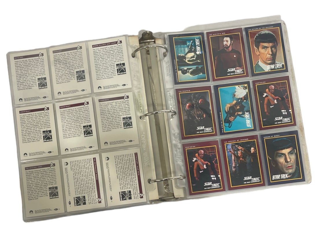 Lot of 400 | Star Trek Trading Cards | Collector Cards (1 of 3)