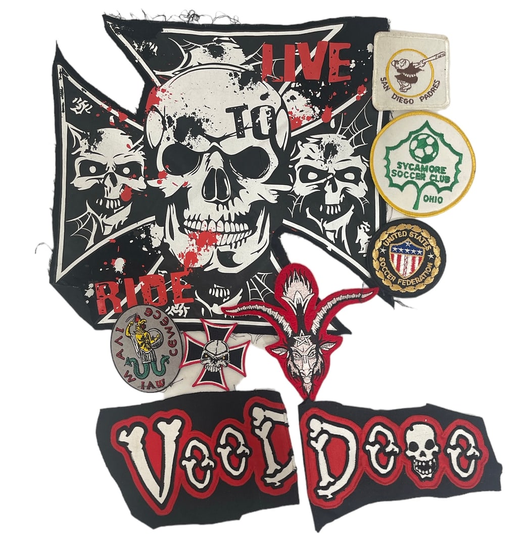 Lot of 9 | Jacket Patches: Jacket Patches
