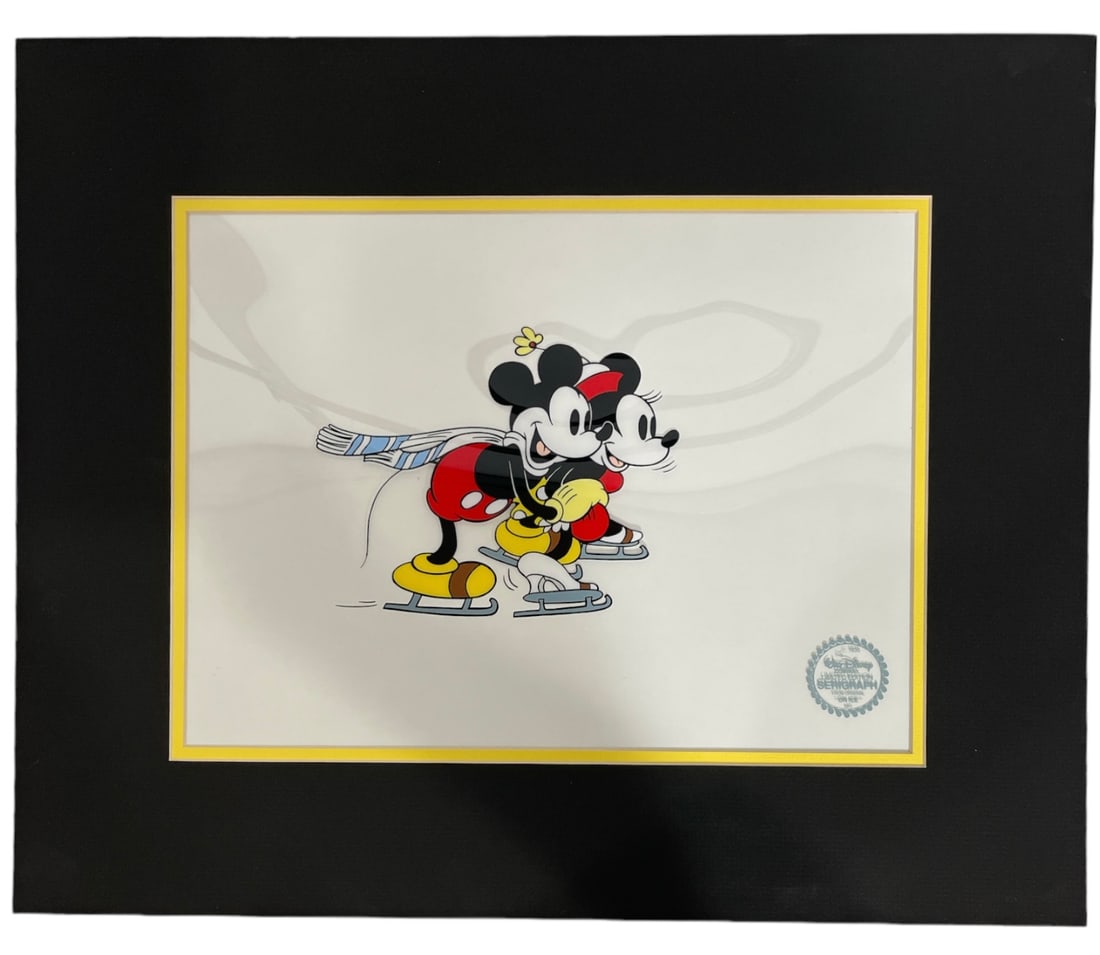 1935 The Walt Disney Company Limited Edition Serigraph | On Ice (1 of 6)