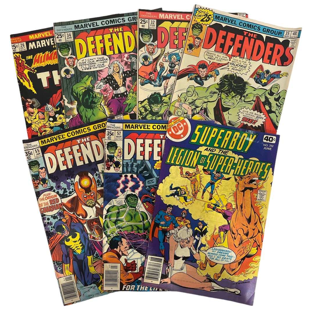 Lot of 7 | Vintage Marvel and DC Comics | Comic Book Collection (1 of 3)