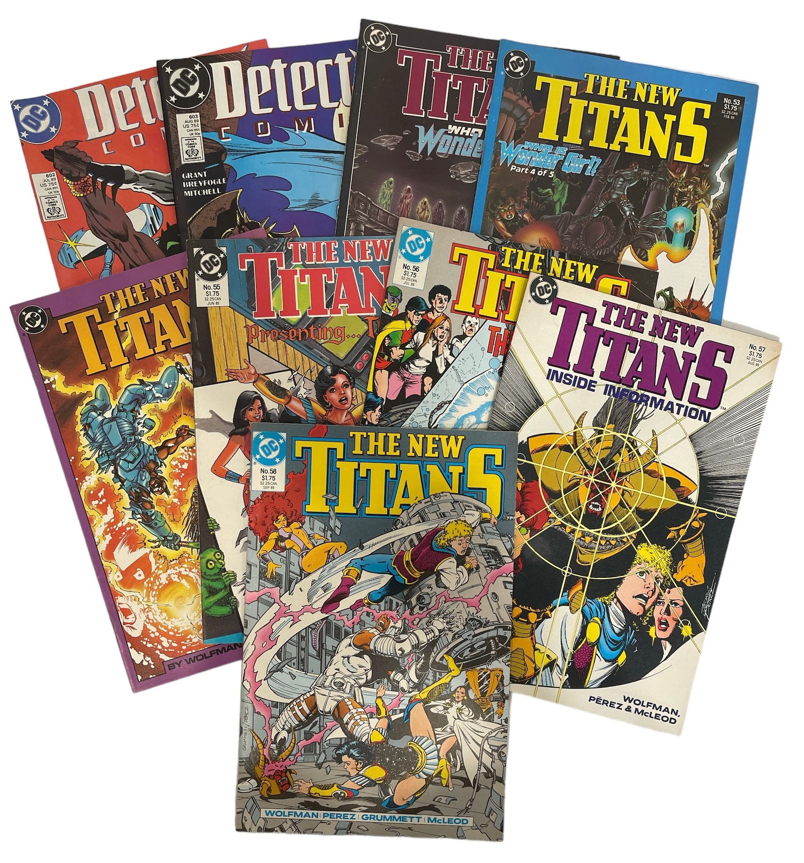 Lot of 9 | Vintage DC Comics | Comic Book Collection (1 of 4)