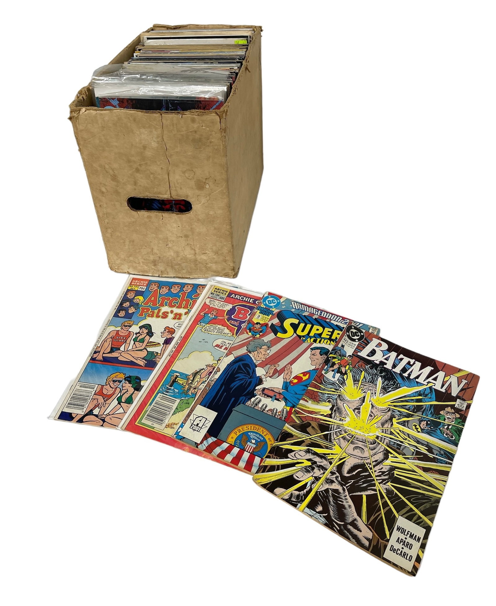 Short Box of Comic Books: Short Box of Comic Books