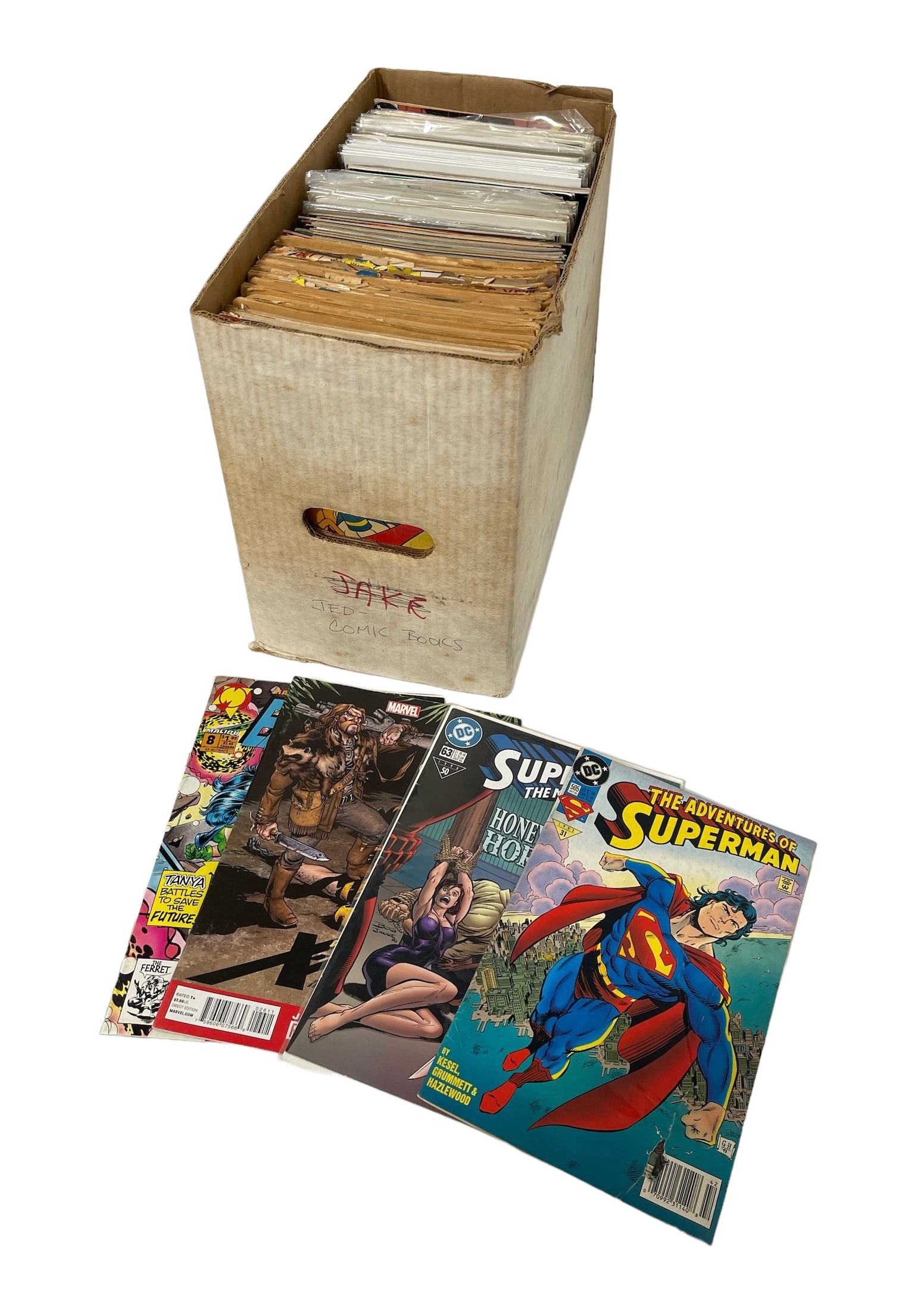 Short Box of Comic Books: Short Box of Comic Books
