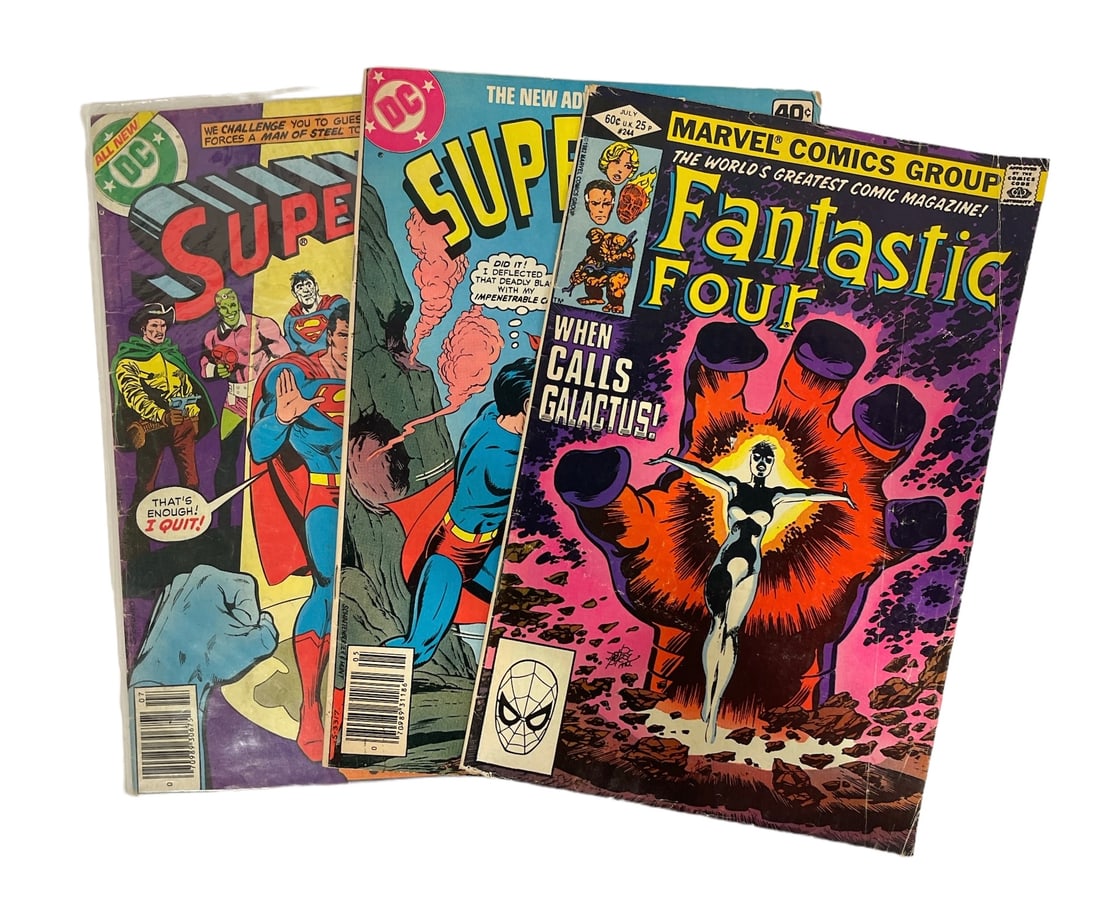Lot of 3 | Vintage Marvel and DC Comic Books (1 of 2)
