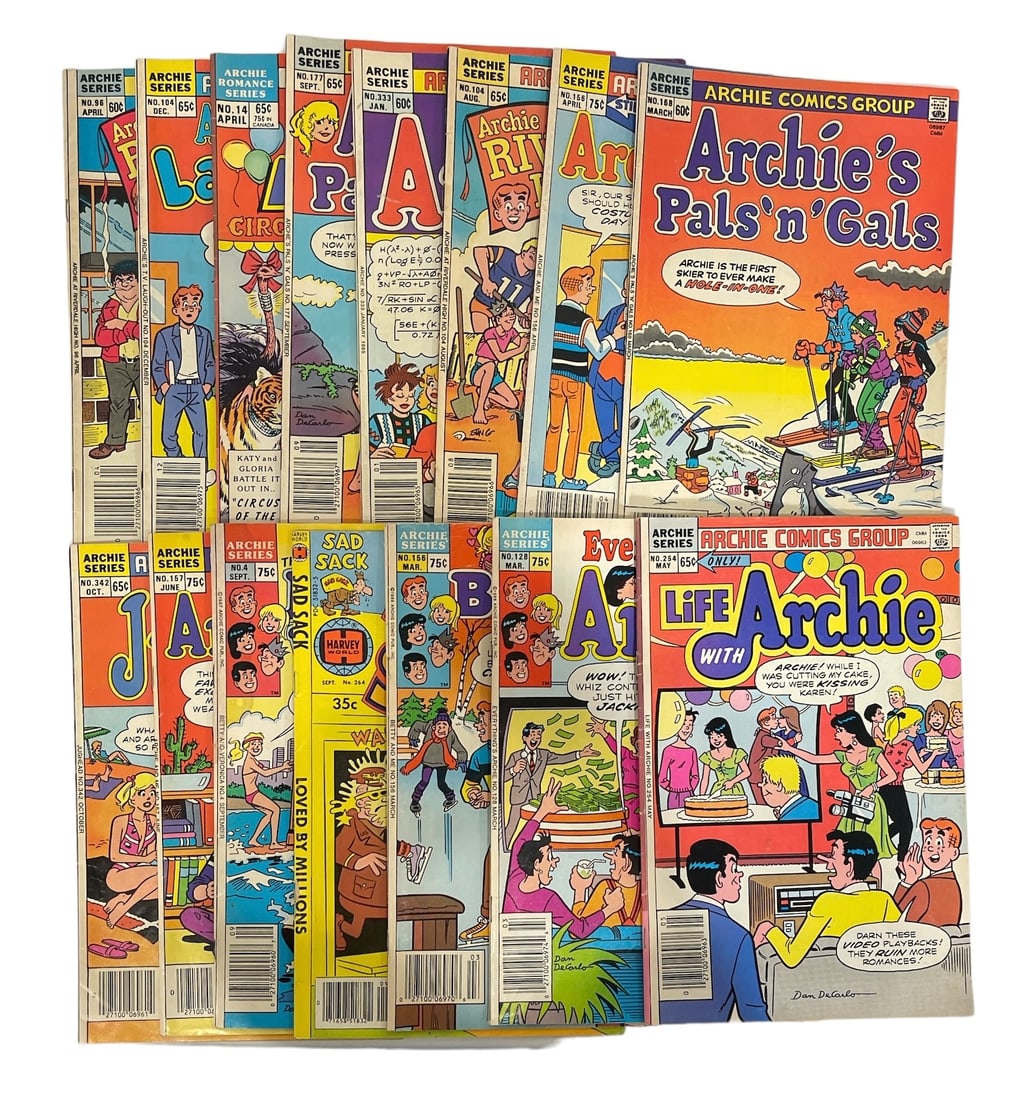 Lot of 15 | Vintage Archie Comic Book Collection (1 of 4)