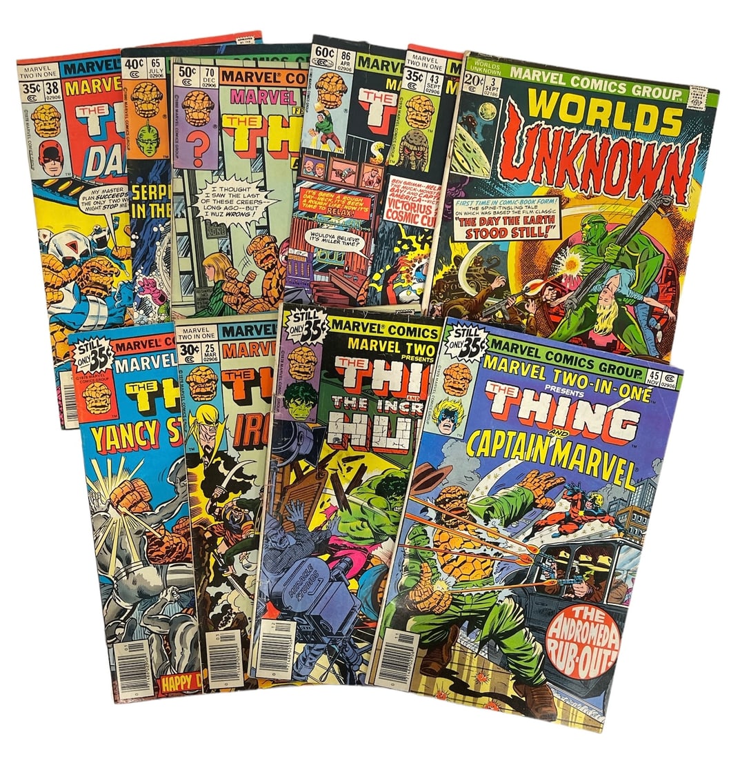 Lot of 10 | Vintage Marvel Comic Book Collection (1 of 3)