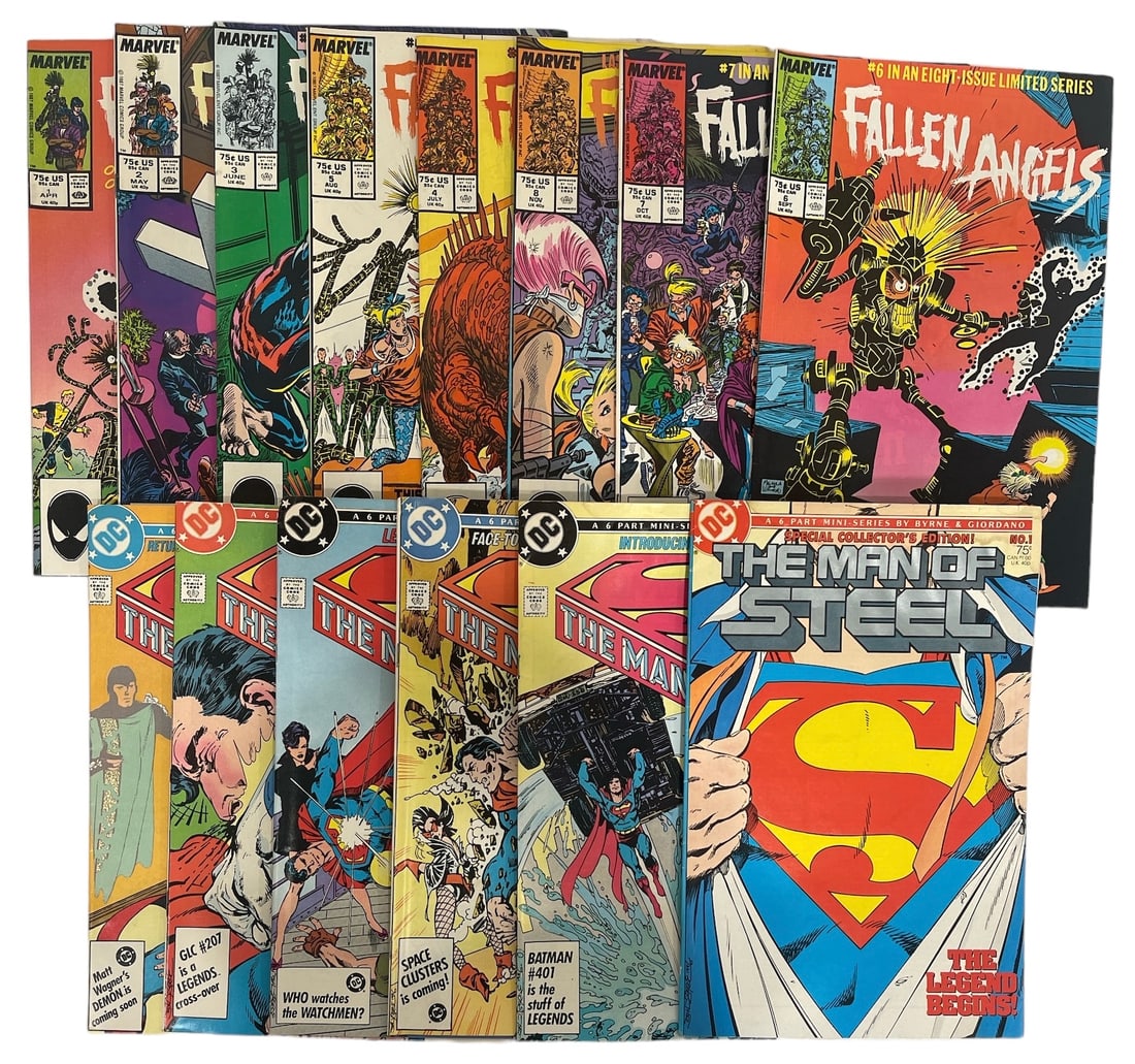 Lot of 14 | Rare Vintage Marvel and DC Comic Book Collection (1 of 3)