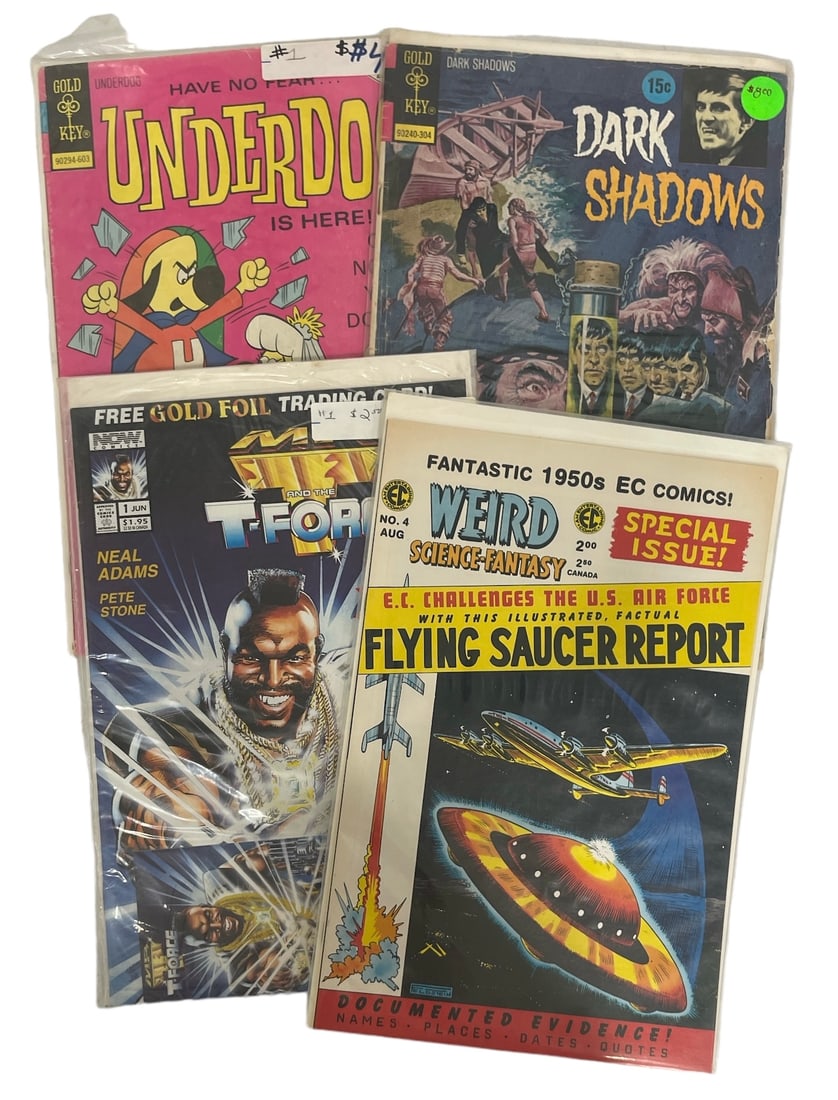Lot of 4 | Rare Vintage Comic Book Collection (1 of 2)