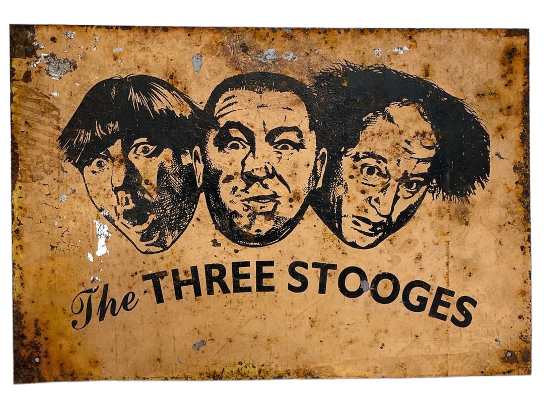 The Three Stooges Metal Poster (1 of 3)