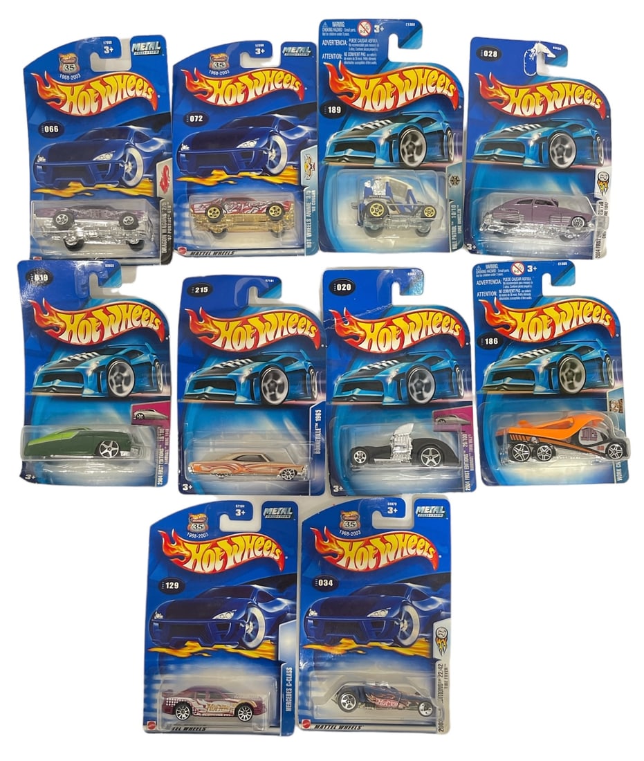 Lot of 10 | SEALED Hot Wheels Collection (1 of 2)