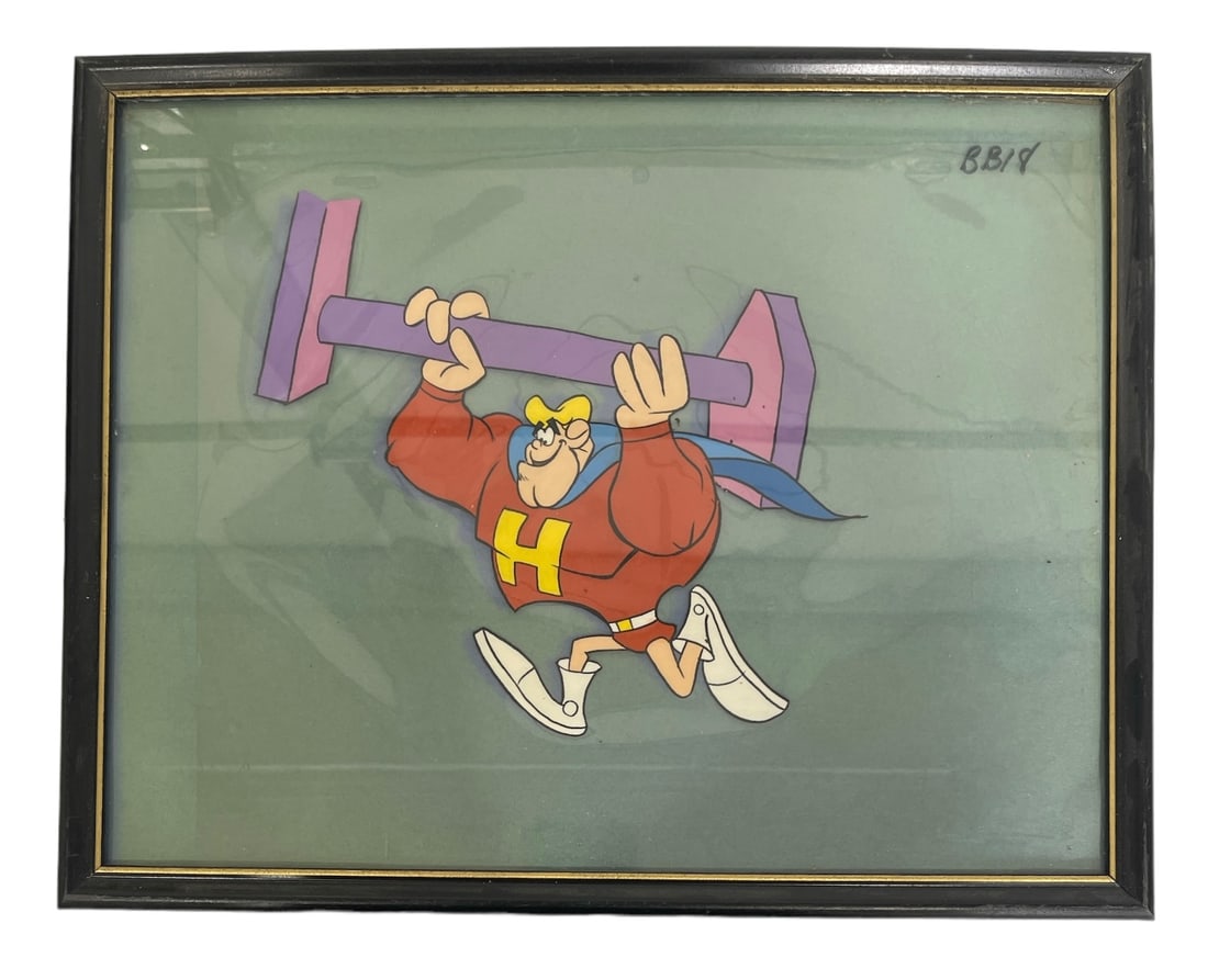 Hand-Painted Animation Cel | Mighty Heroes | NO COA (1 of 5)