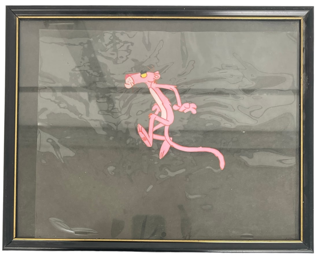 Hand-Painted Animation Cel | Pink Panther Series | NO COA (1 of 4)