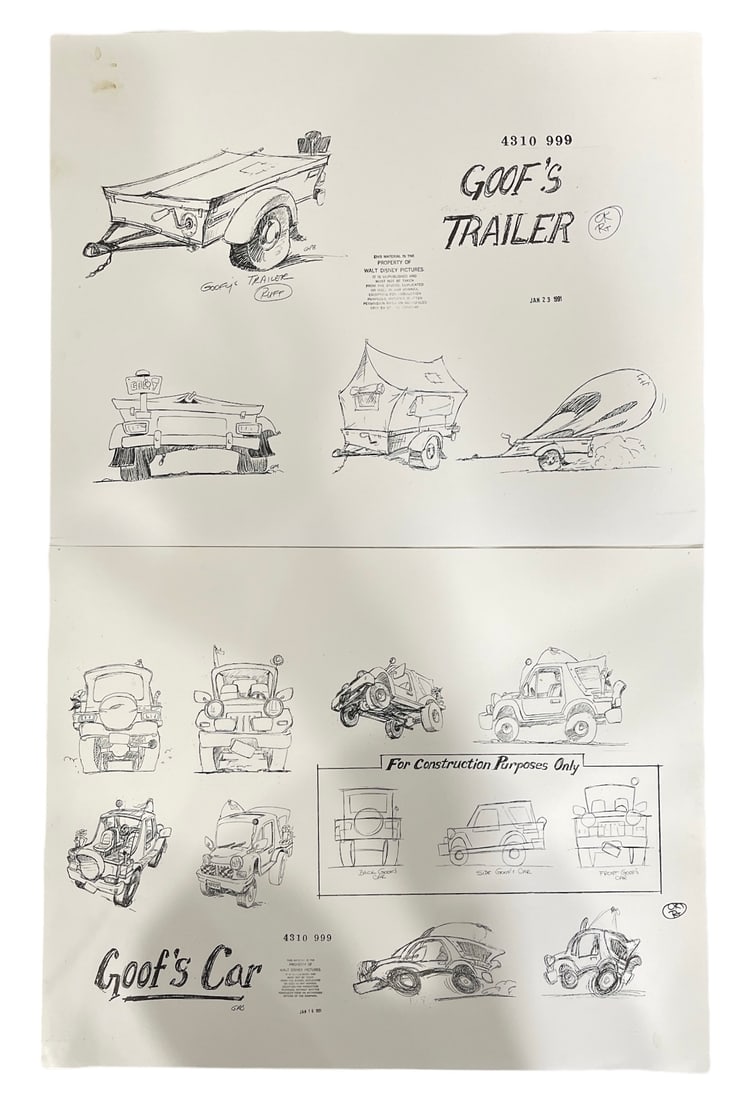 Concept Art | Walt Disneys Goof Troop | Prints: Concept Art | Walt Disneys Goof Troop | Prints