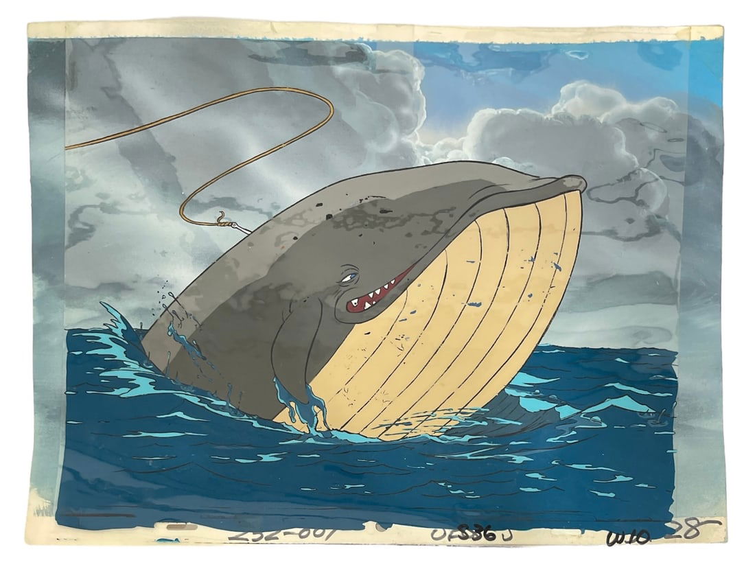 Hand-Painted Animation Cel with Background Painting | NO COA (1 of 1)