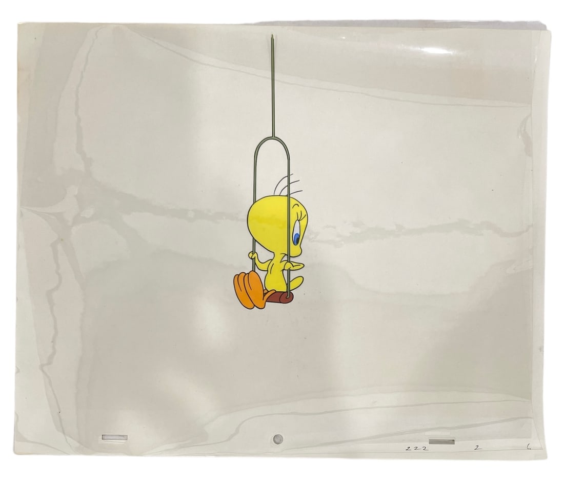 Hand-Painted Animation Cel | Tweety Bird | NO COA (1 of 1)