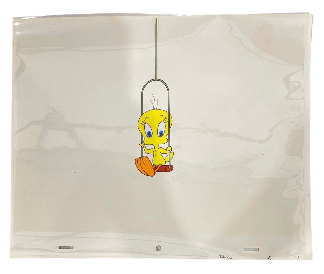 Hand-Painted Animation Cel | Tweety Bird | NO COA (1 of 1)