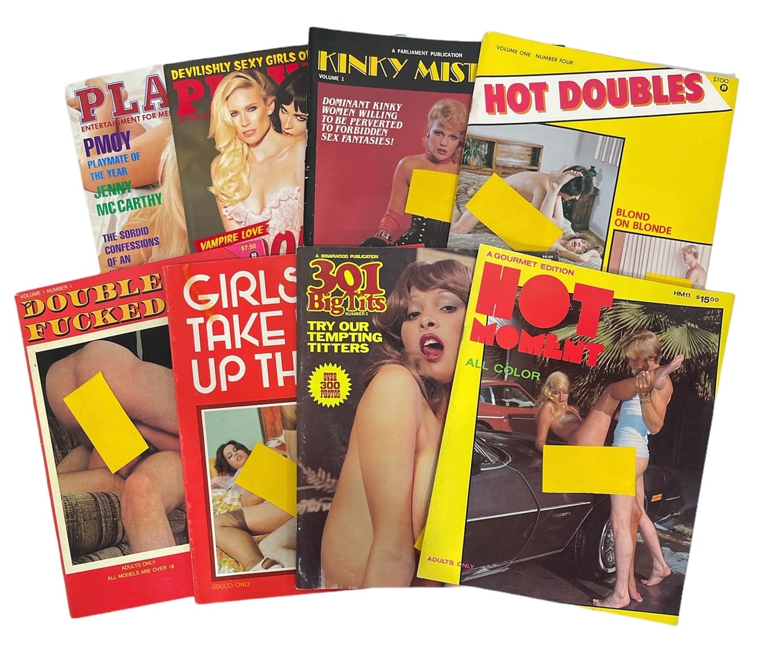 Vintage Erotic Adult Magazine Collection: Vintage Erotic Adult Magazine Collection